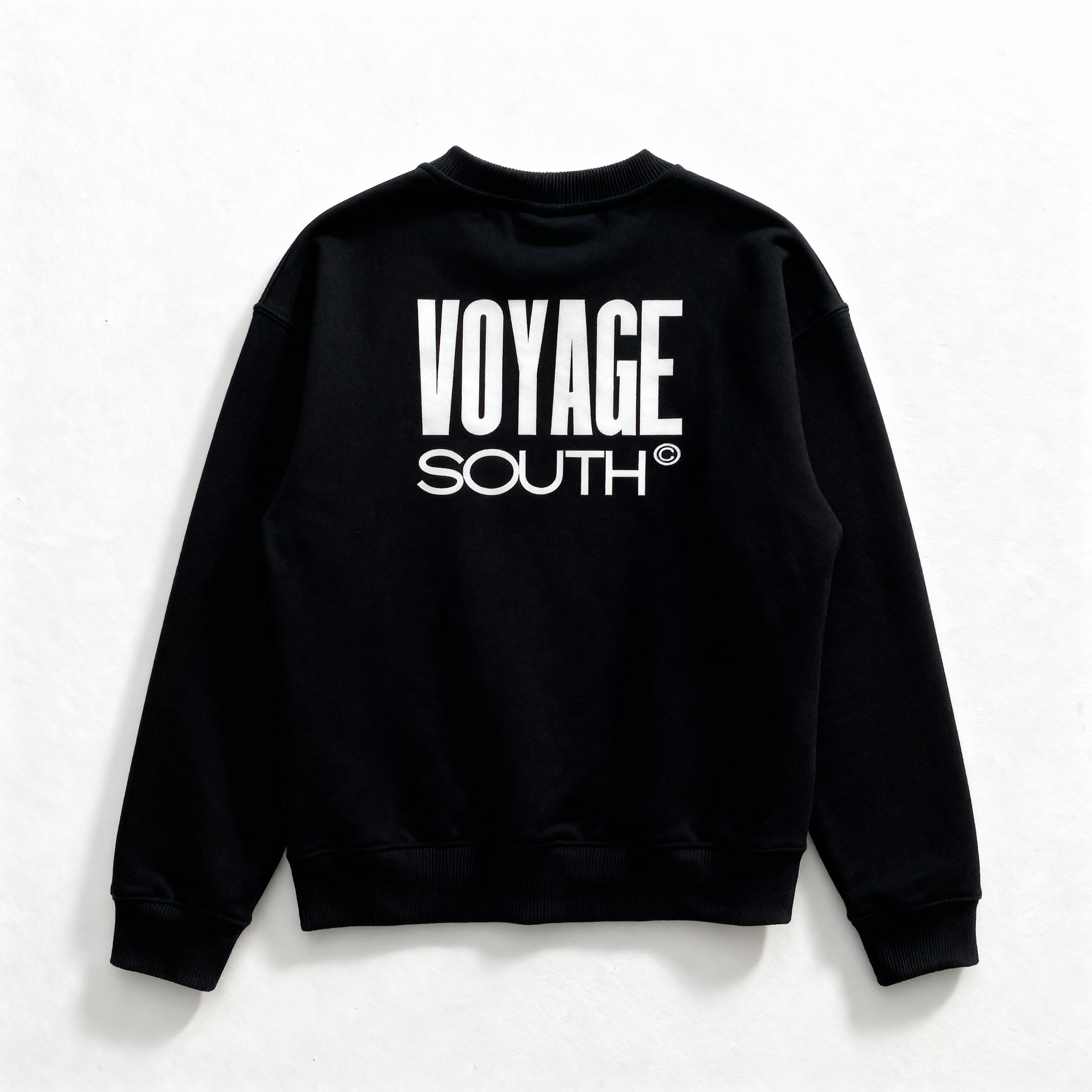 VOYAGE CREWNECK - BLACK
