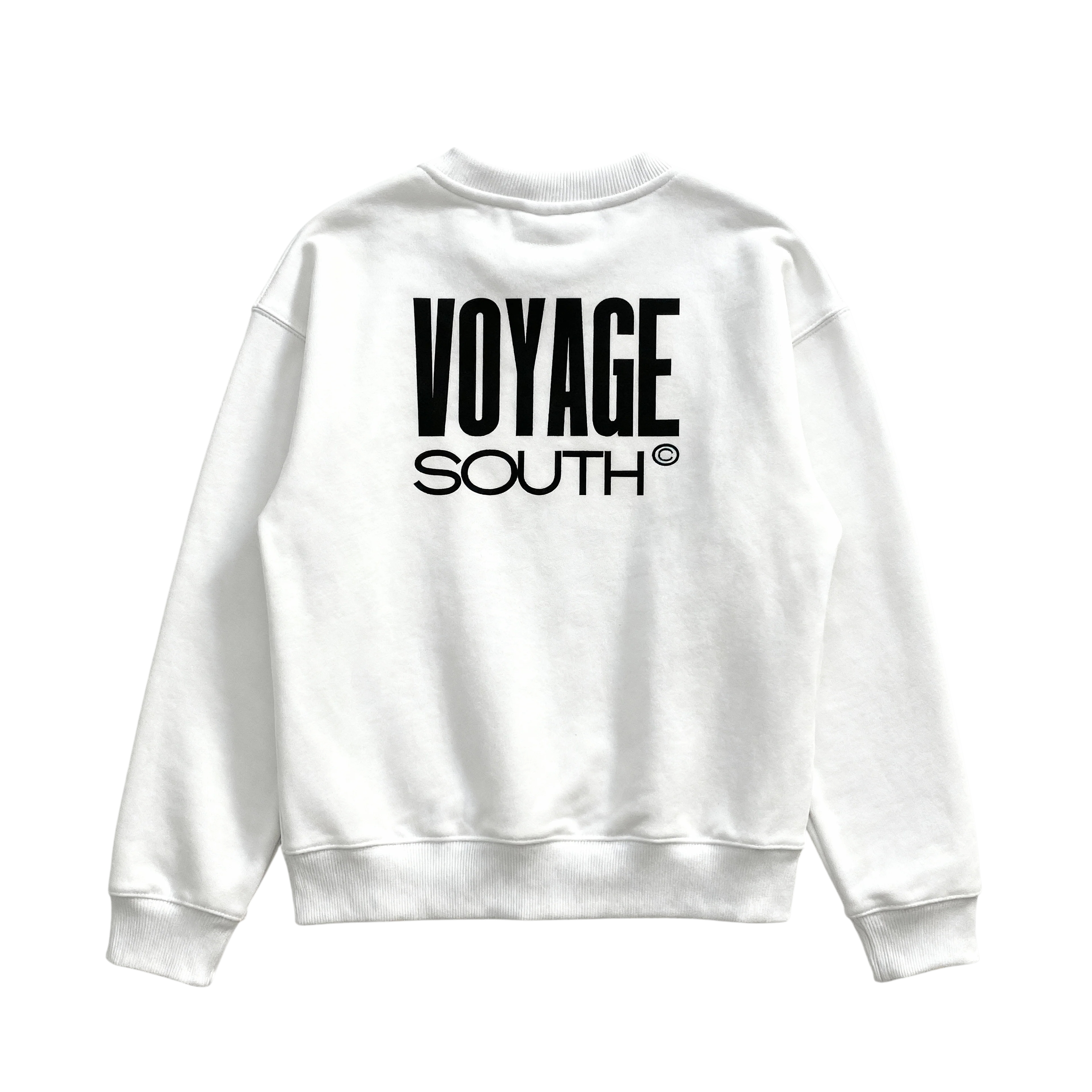 VOYAGE SOUTH HOODIE — BLACK