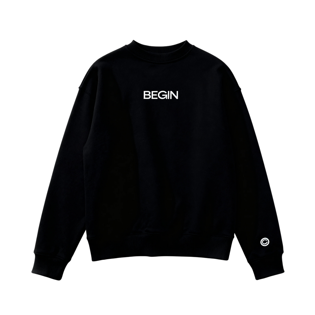 VOYAGE SOUTH HOODIE — BLACK